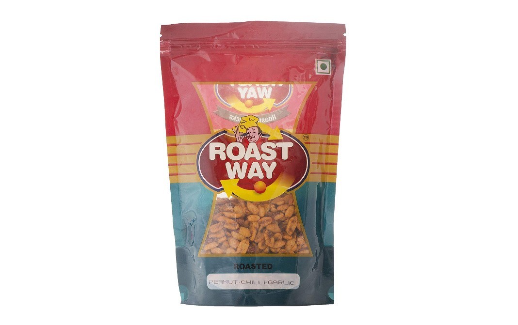 Roast Way Roasted Peanut Chilli Garlic    Pack  200 grams